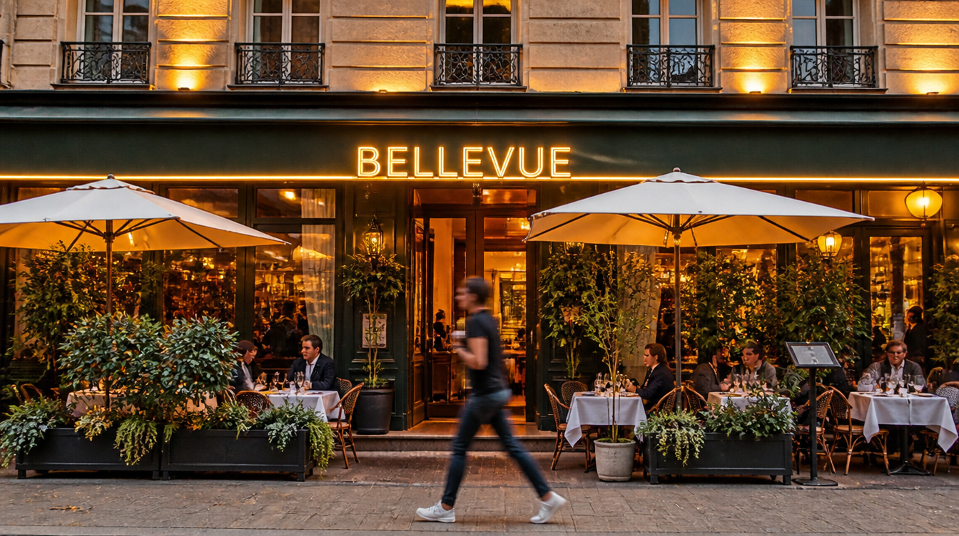 Brasserie Bellevue facade