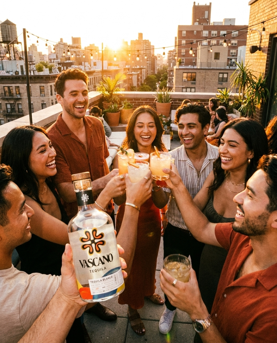 Rooftop toast