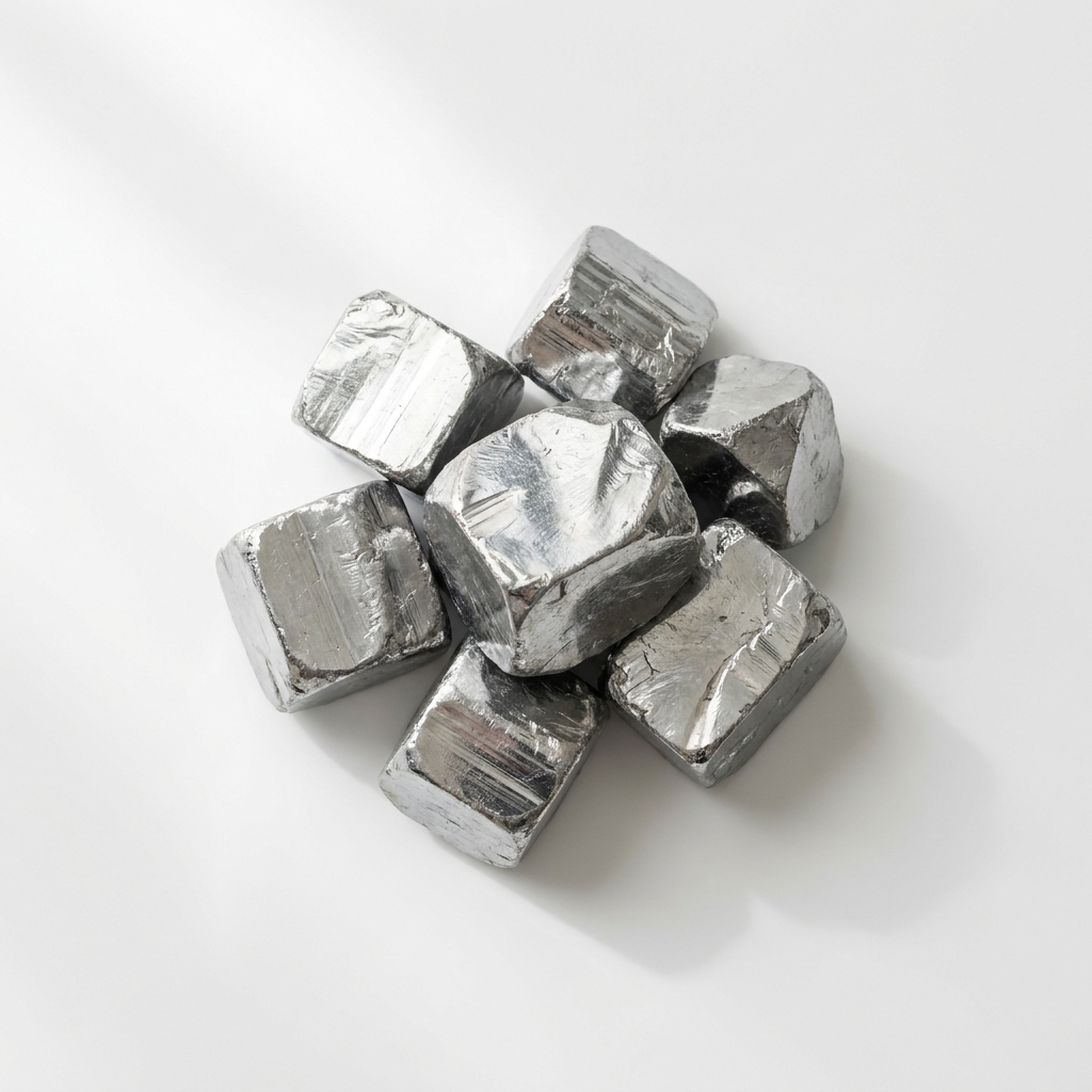 Polished zinc mineral