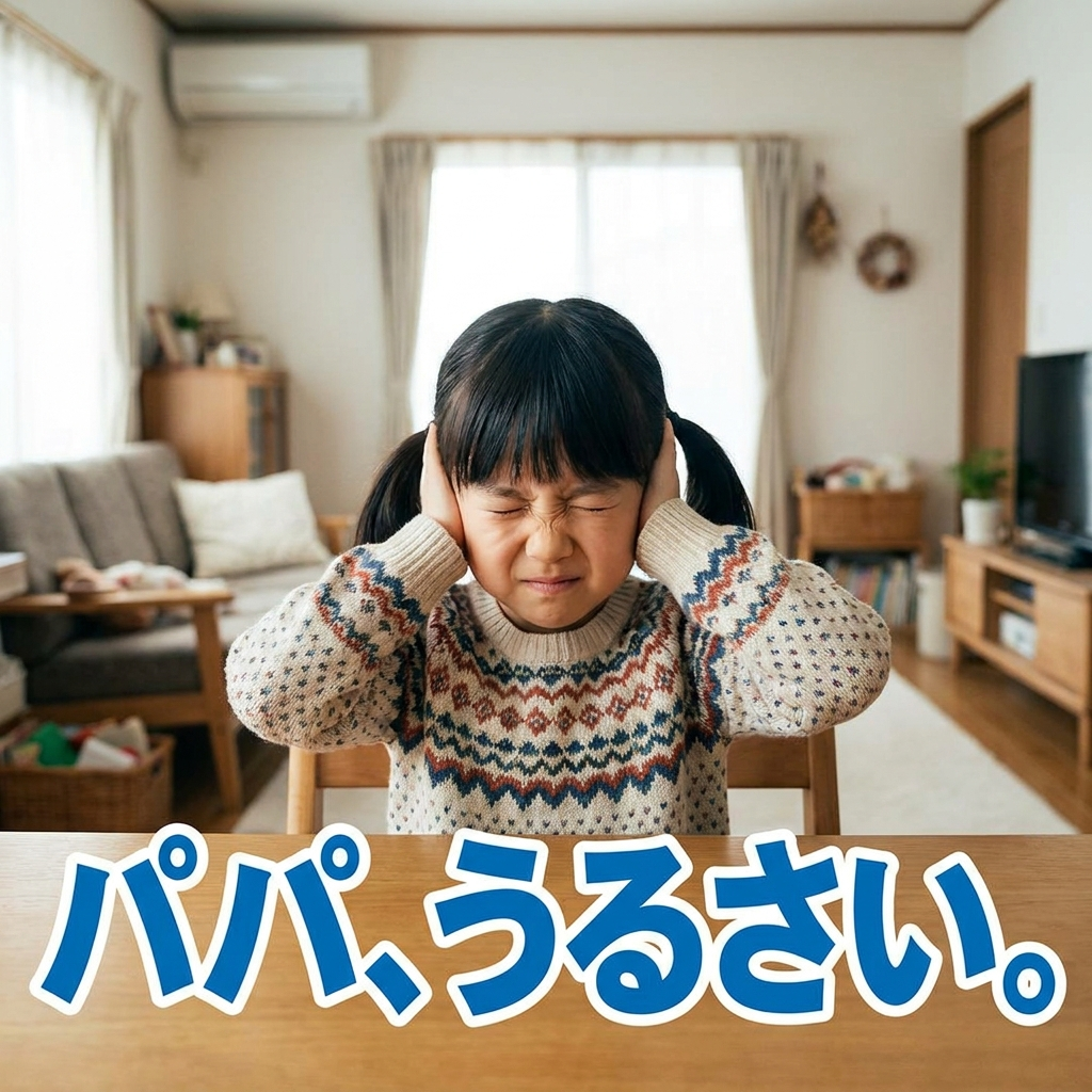 パパ、うるさい