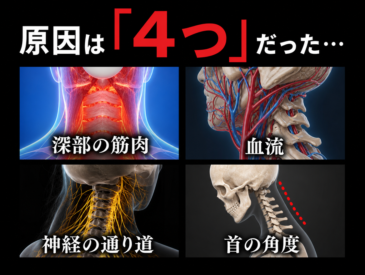 原因は4つだった