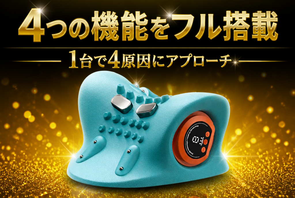 4つの機能をフル搭載