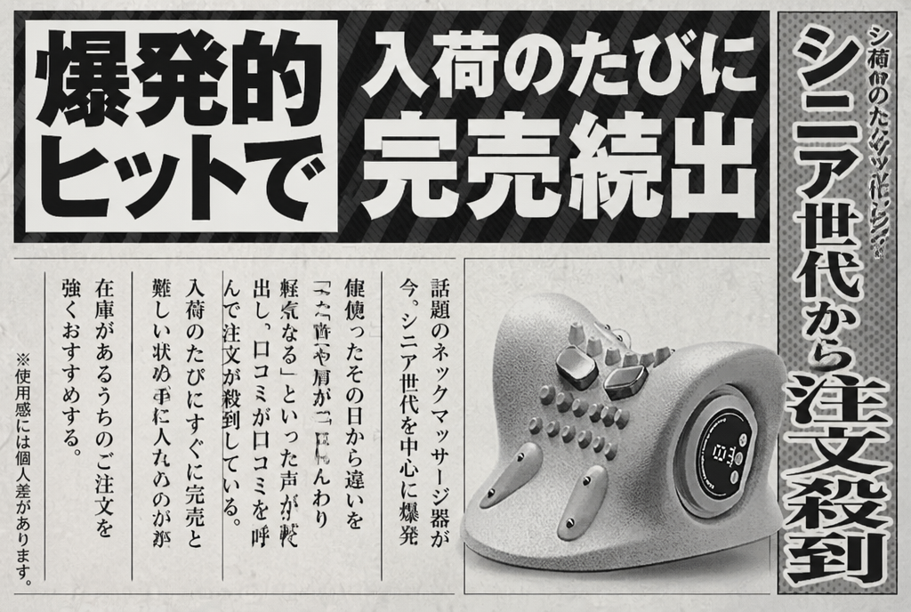 入荷のたびに完売続出