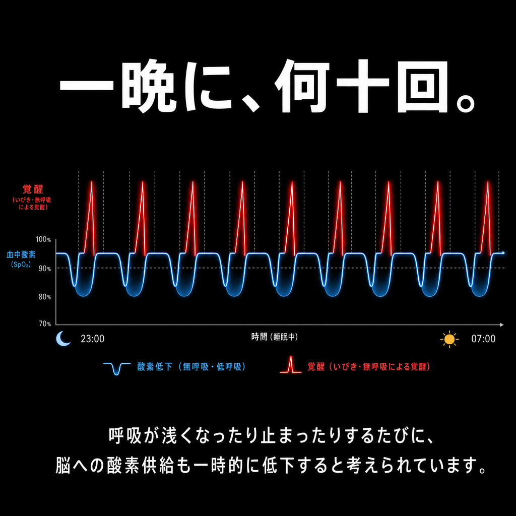 一晩に何十回