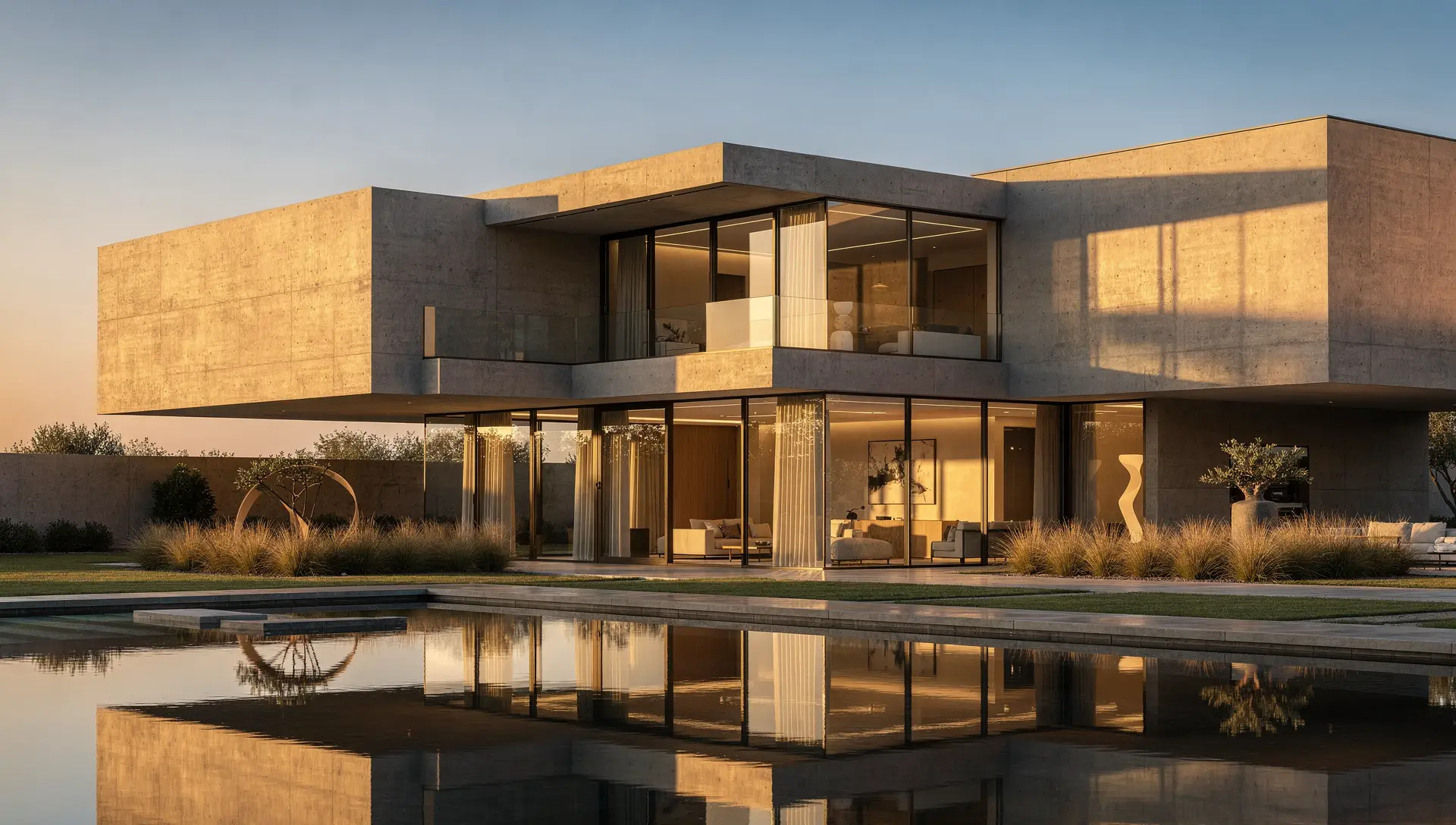 Artful architectural hero