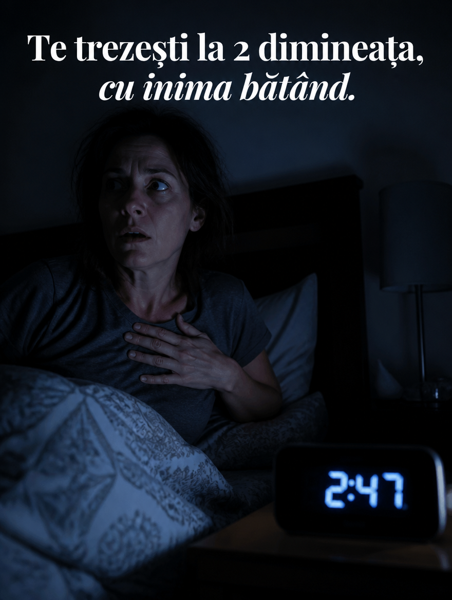 Femeie trează la 2 dimineața