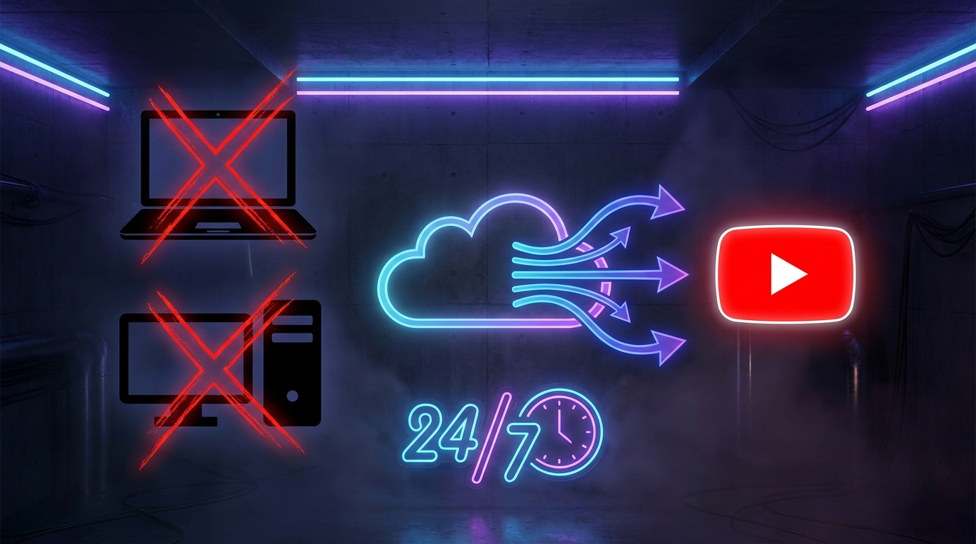 How to Start a 24/7 YouTube Live Stream Without a PC