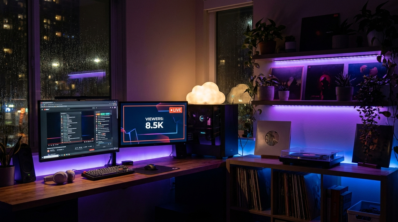 Complete Lofi Stream Setup: Music, Visuals & First 10K Viewers