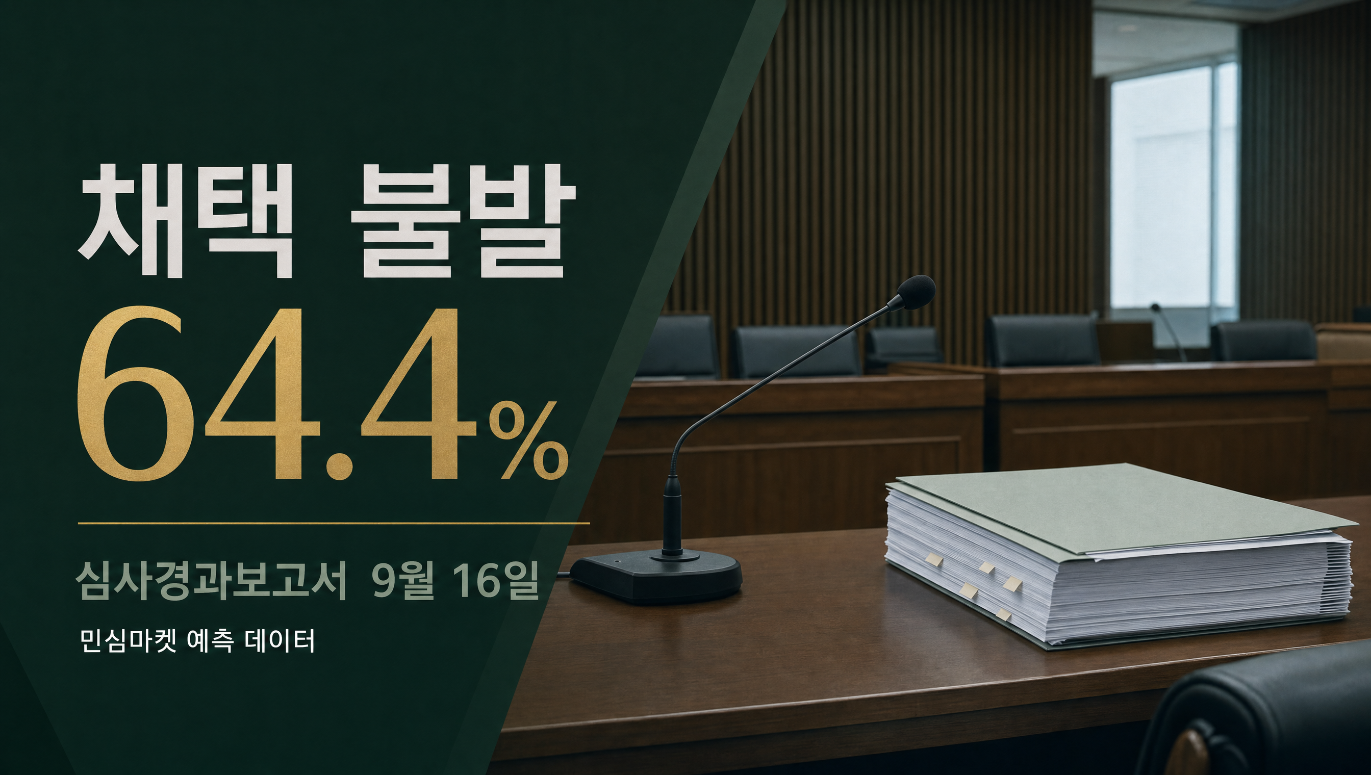 김성수 대법관 후보자 심사경과보고서 전체 참여자 예측 64.4%