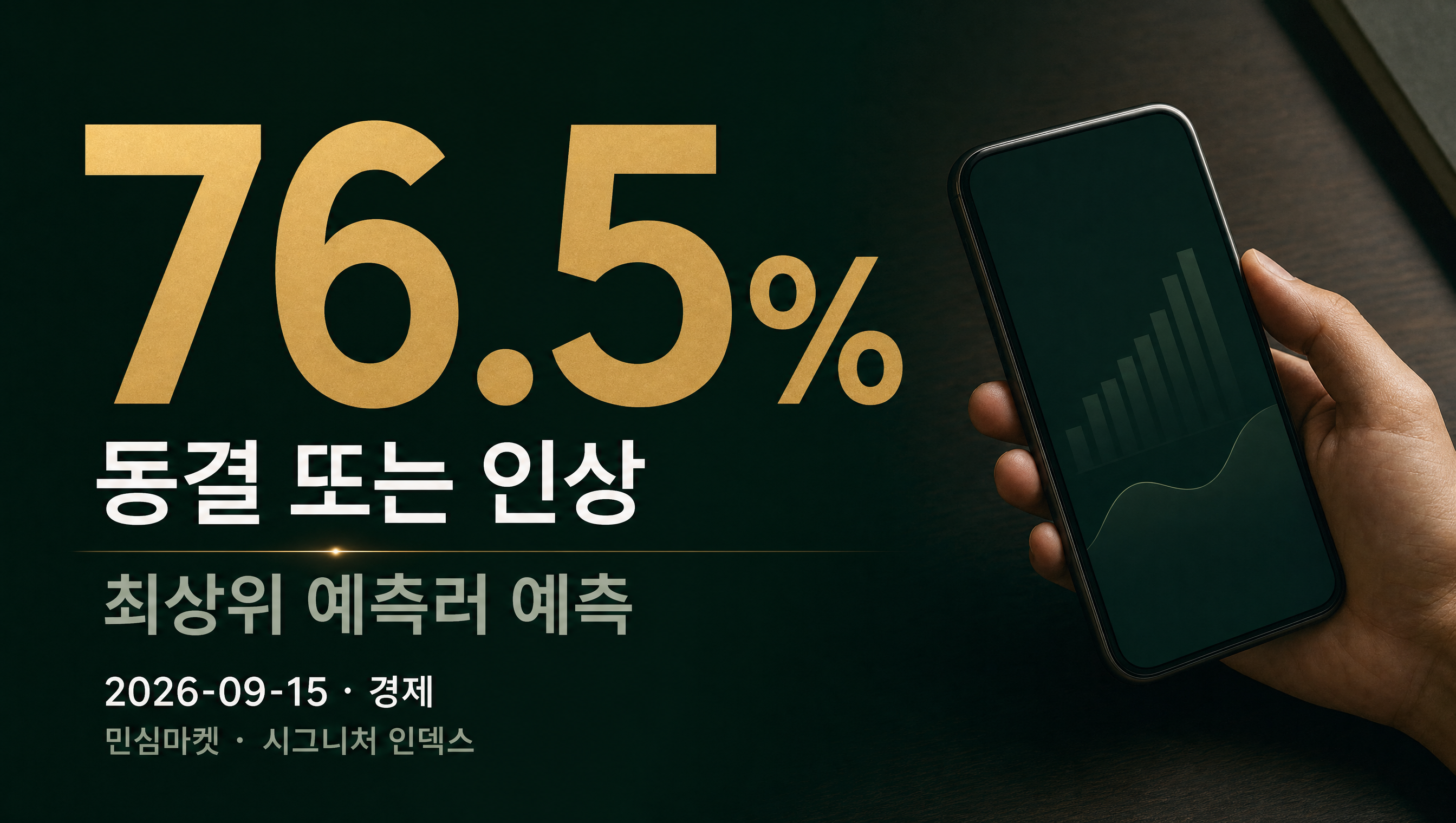 연준의 연내 금리 방향 현황 예측률 카드