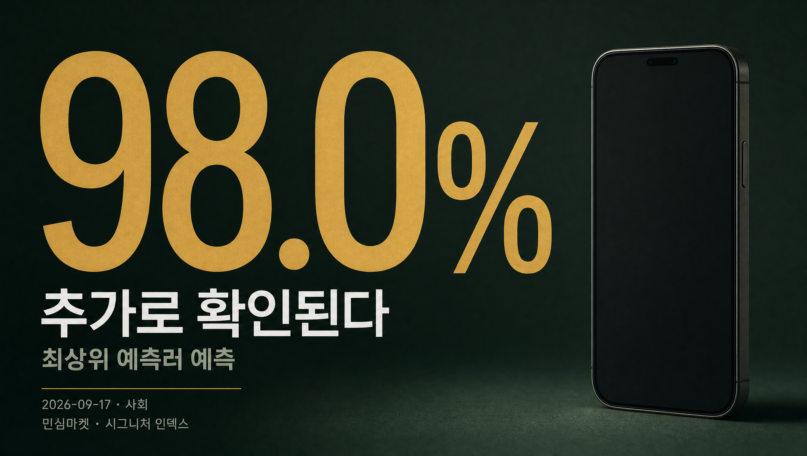 실종 신고 298건 전수조사 현황 예측률 카드