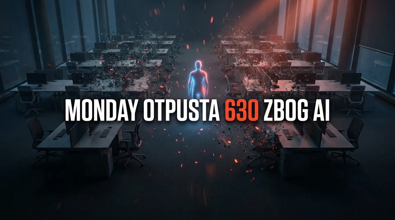 Prikaz otkaza u tech firmi zbog zaokreta ka vjestackoj inteligenciji
