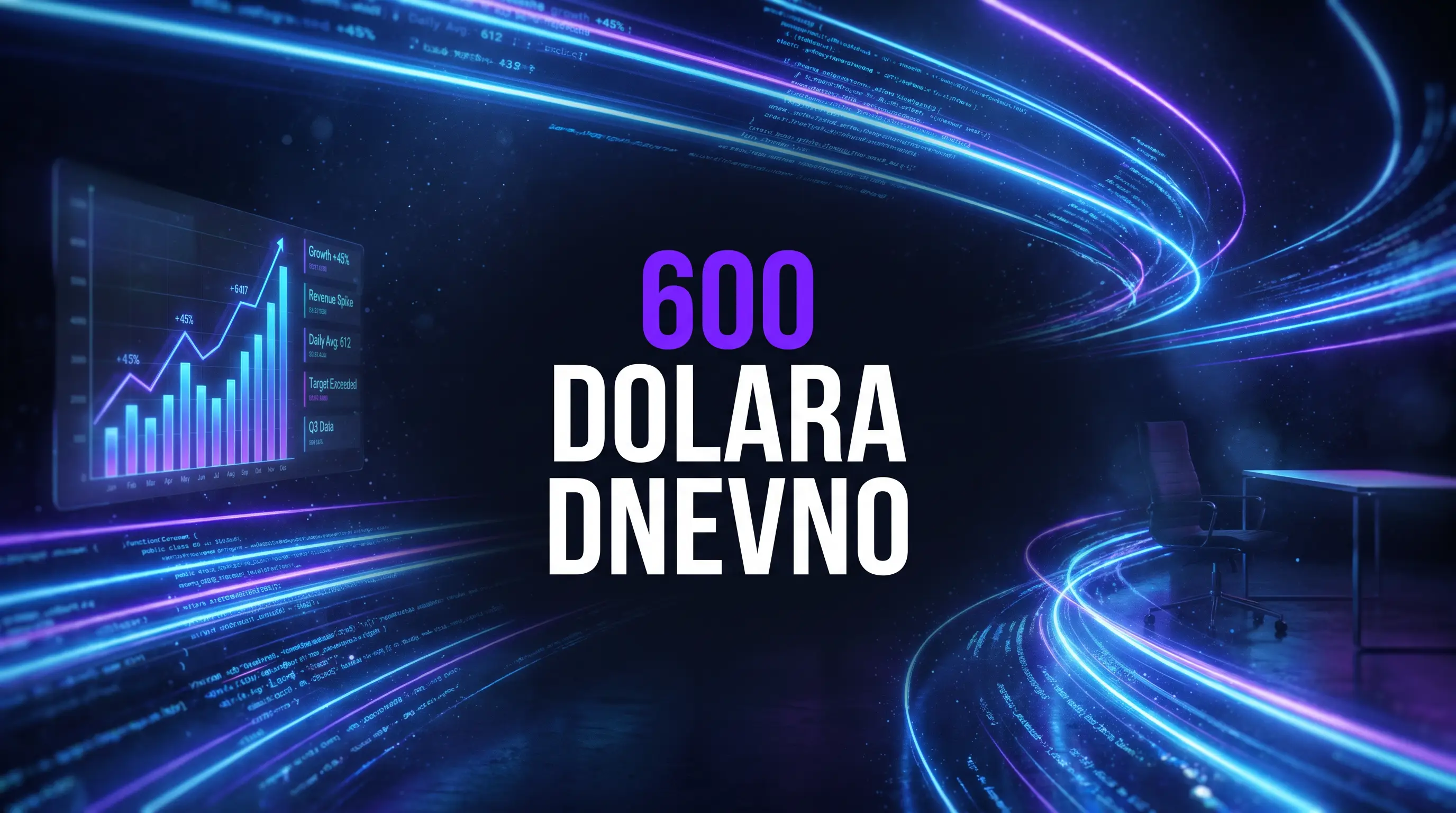 Ilustracija AI agenta koji pomaže u programiranju, uz temu OpenAI izvještaja o produktivnosti
