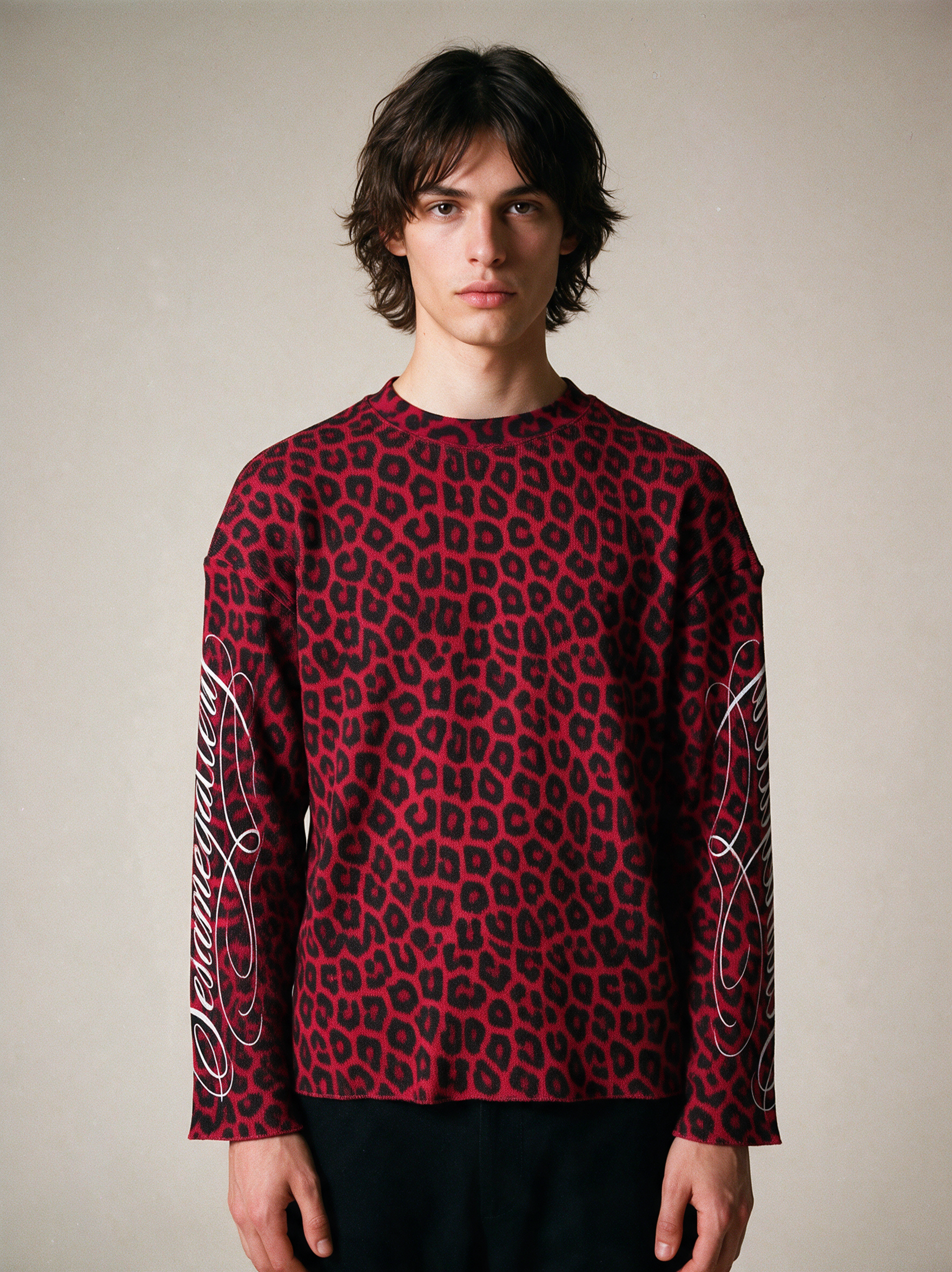 Leopard Graphic Top