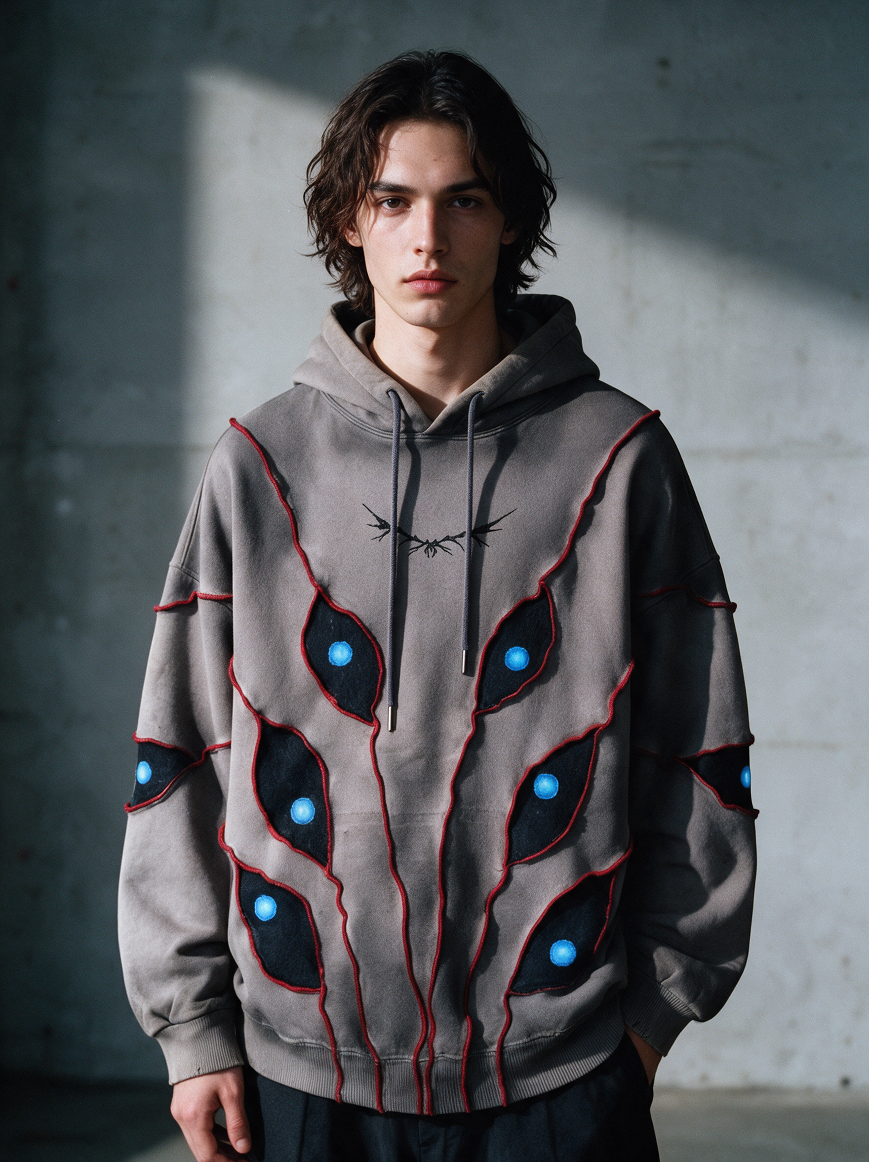 Flame Graphic Hoodie