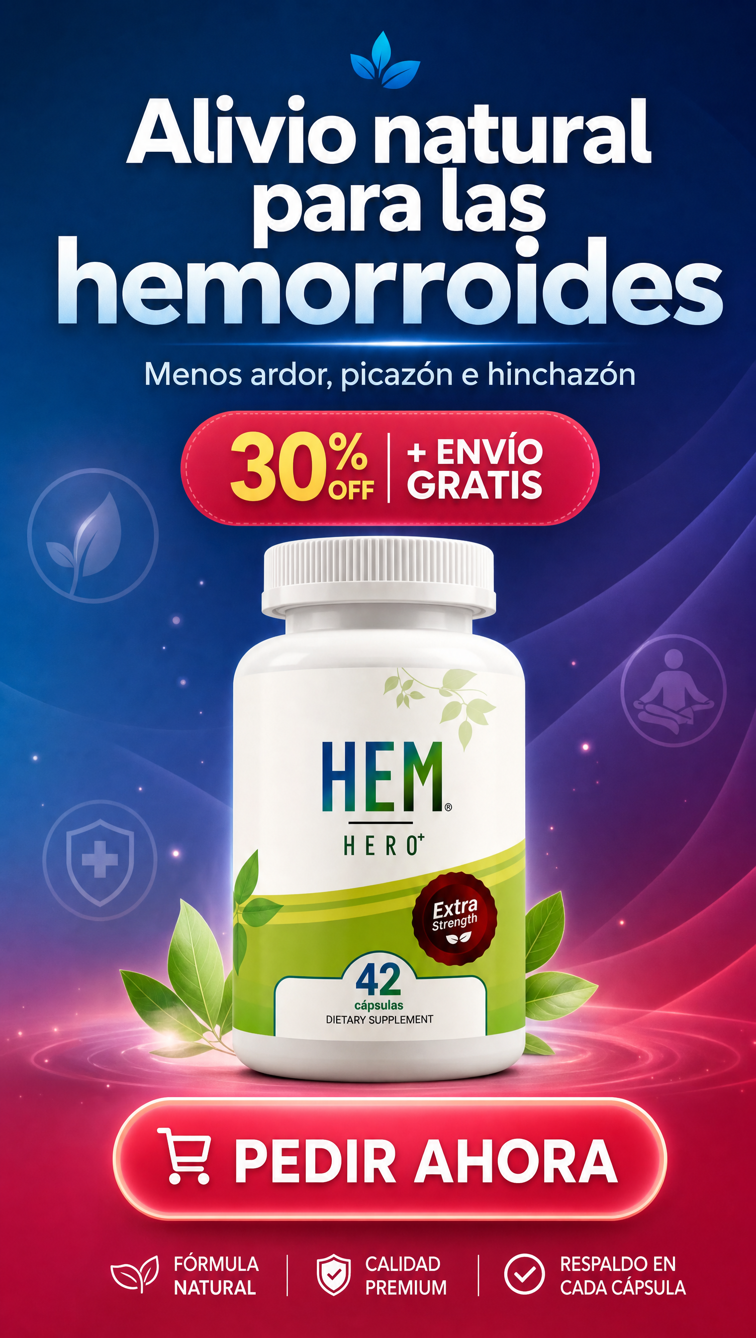 Hem Hero — Alivio natural