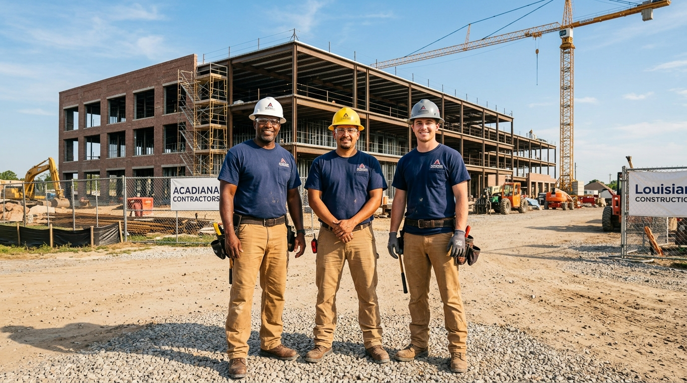 Custom branded workwear for contractors and trades companies in Louisiana