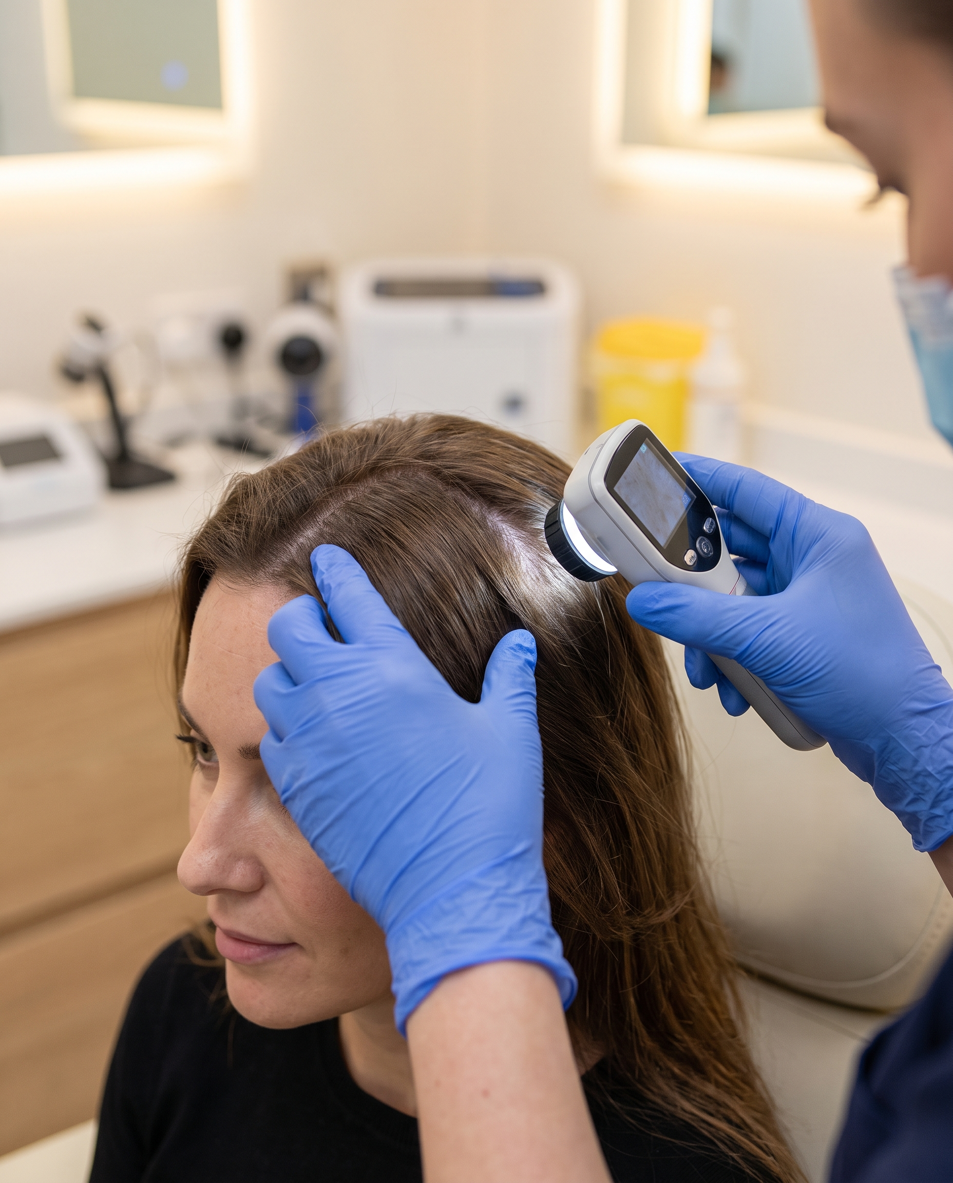 Trichology consultation at Fortes Clinic