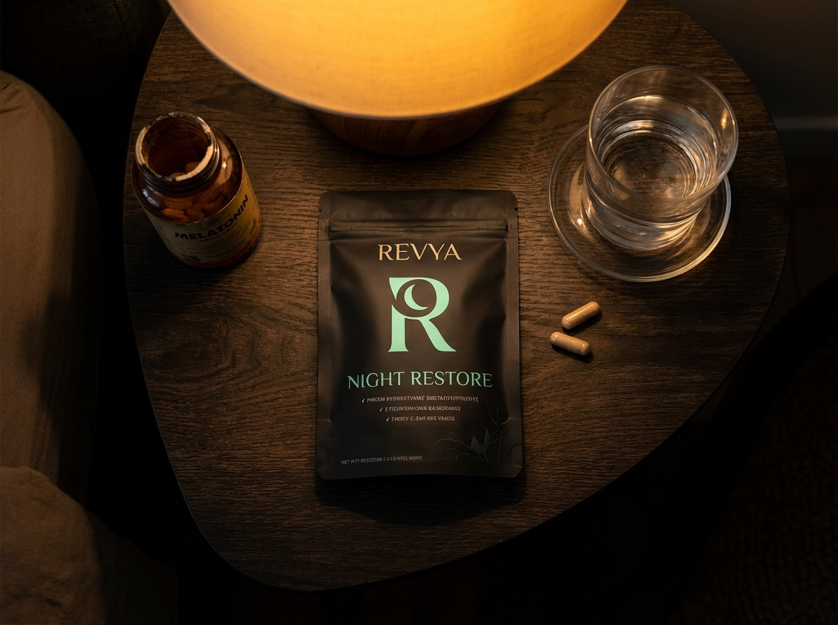 Melatonine ingeruild voor Revya Night Restore
