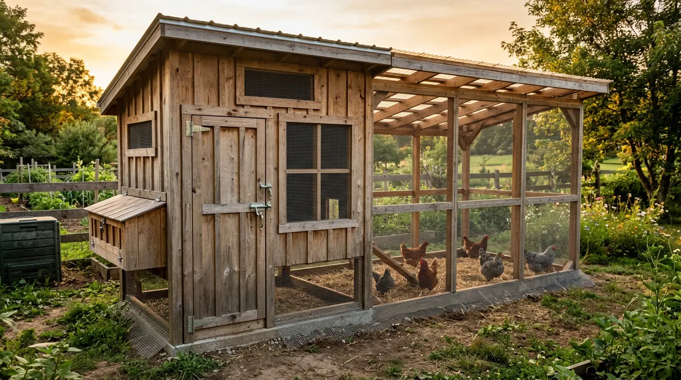 predator proof chicken coop