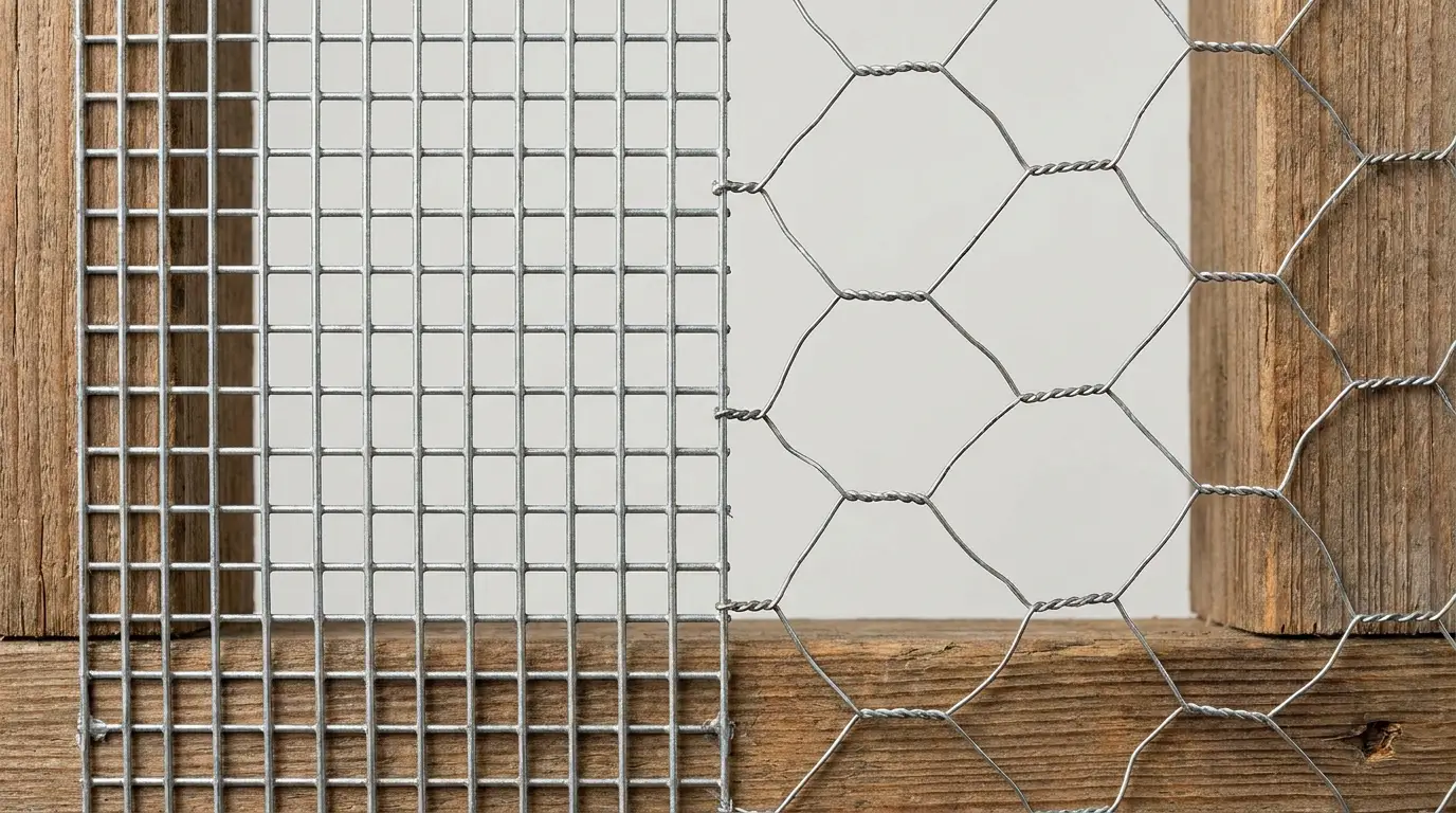 hardware cloth vs chicken wire