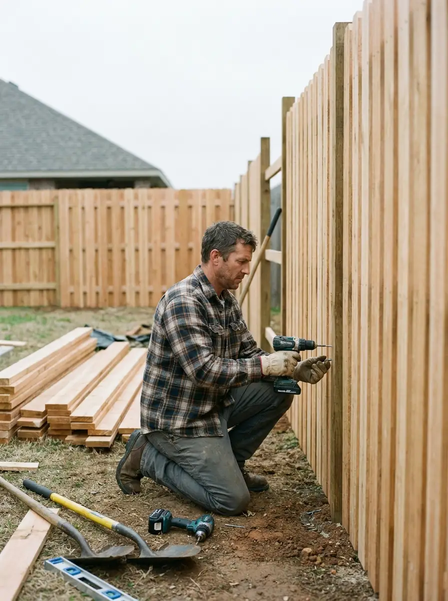 Fencing contractor