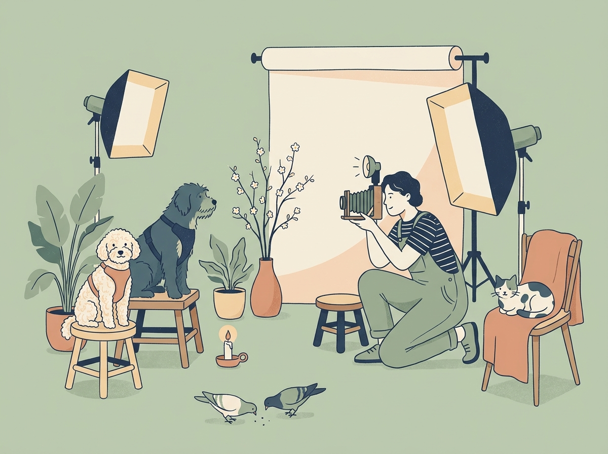 Notre histoire — atelier photo