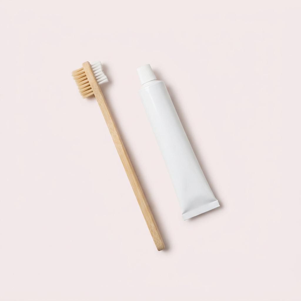 Brosse et dentifrice classiques