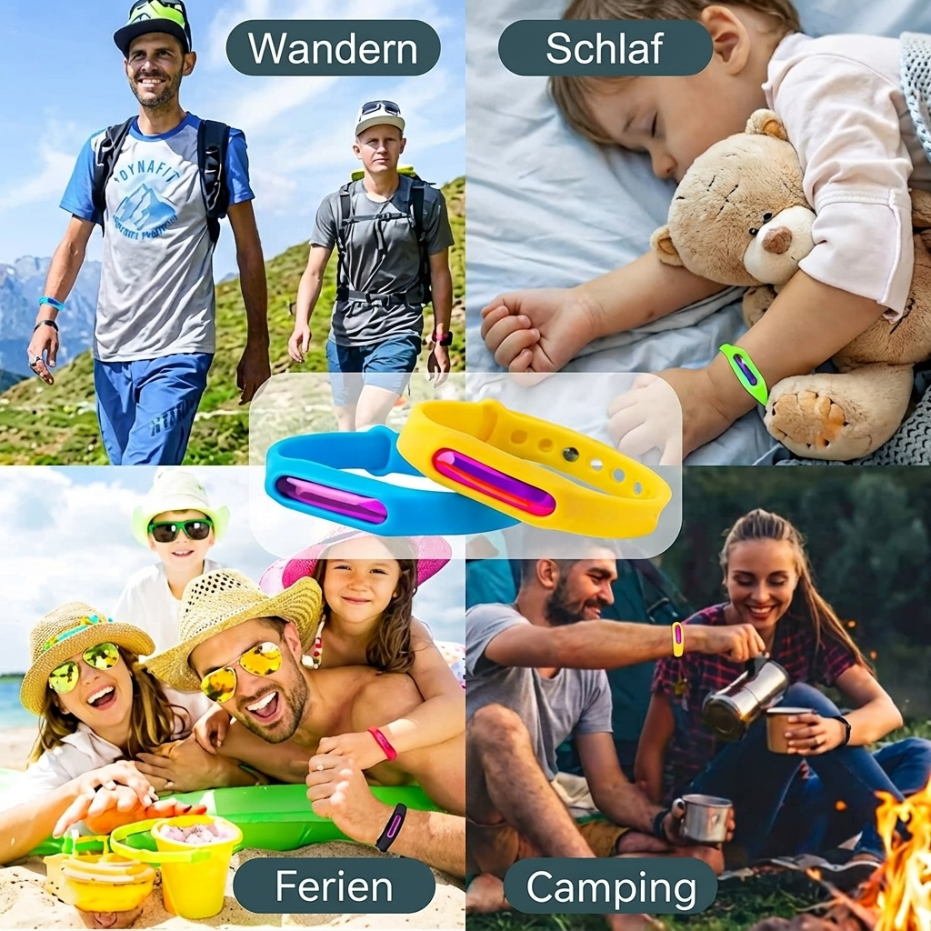 Mückenfreier Sommer – Wandern, Ferien, Camping