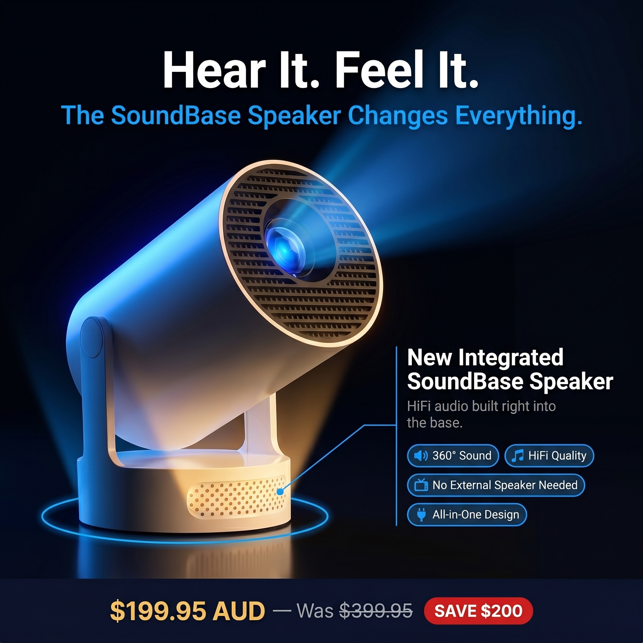 SoundBase Speaker Feature