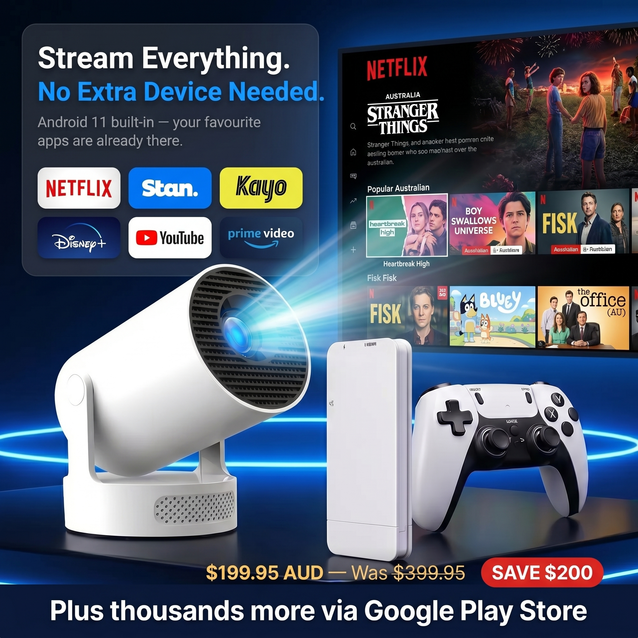 Stream Everything No Extra Device Needed