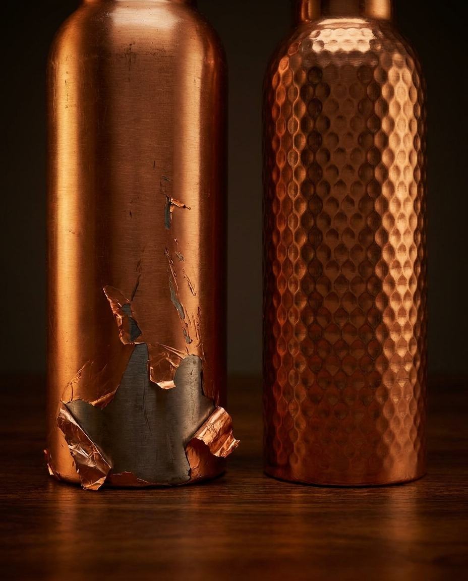 After 60 you stop absorbing copper, and your bottle may be poisoning you.