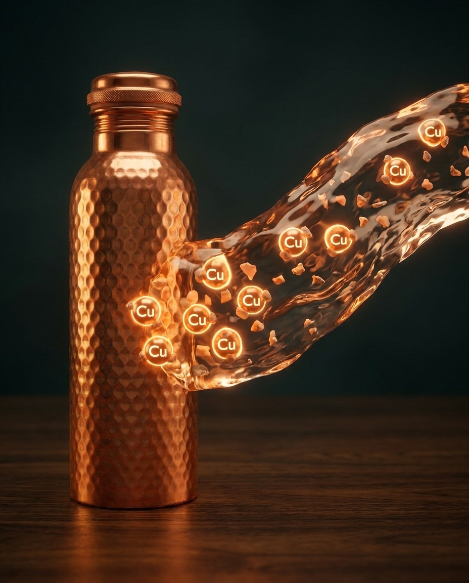 Why a copper pill is a waste, and copper water is not.