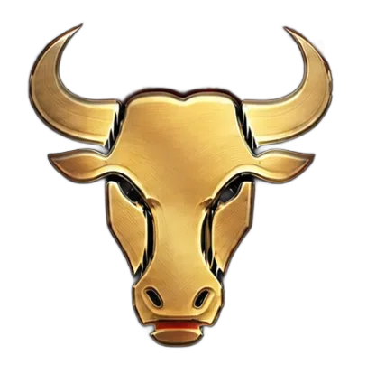 Renforcer gold bull emblem
