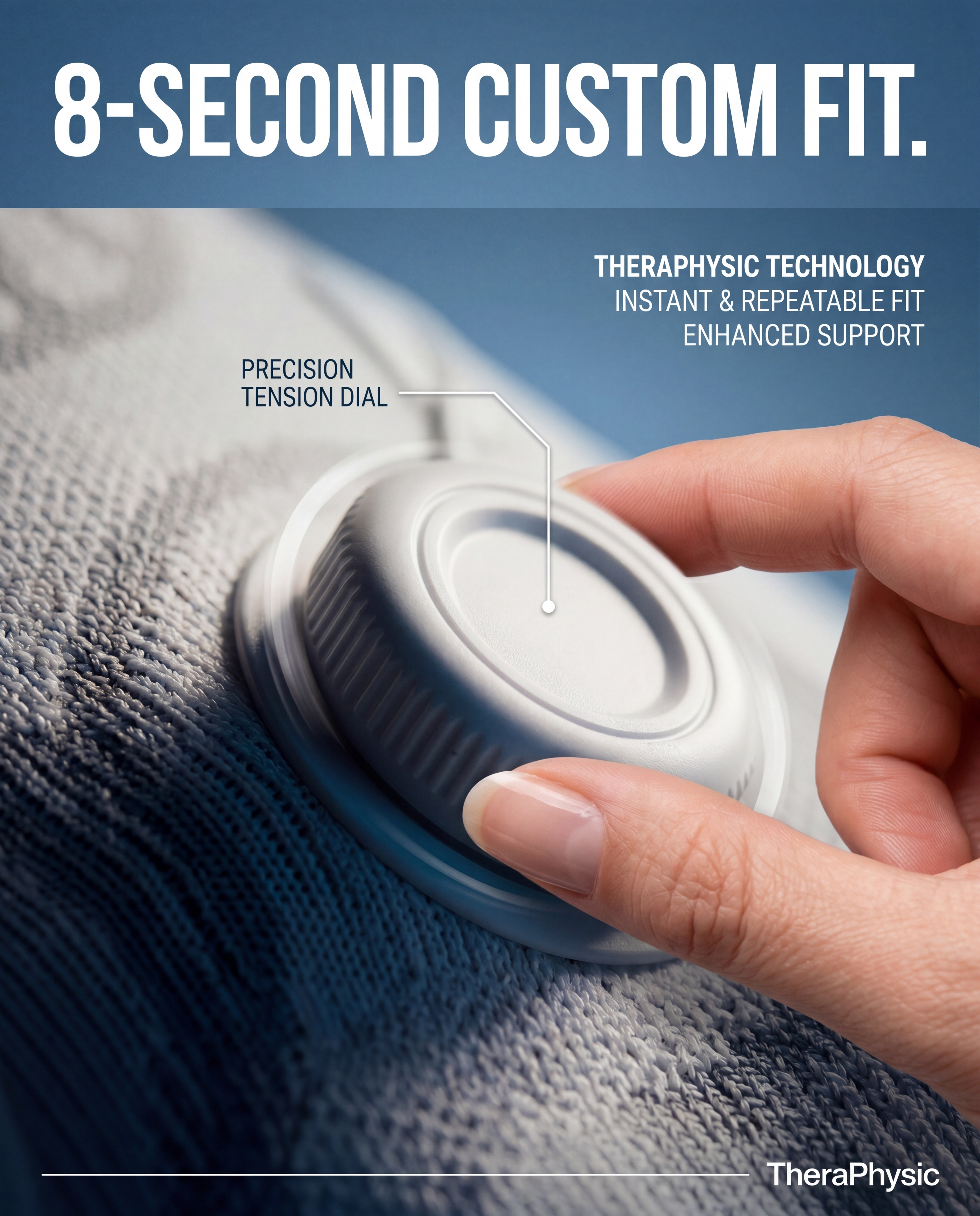 8-second custom fit