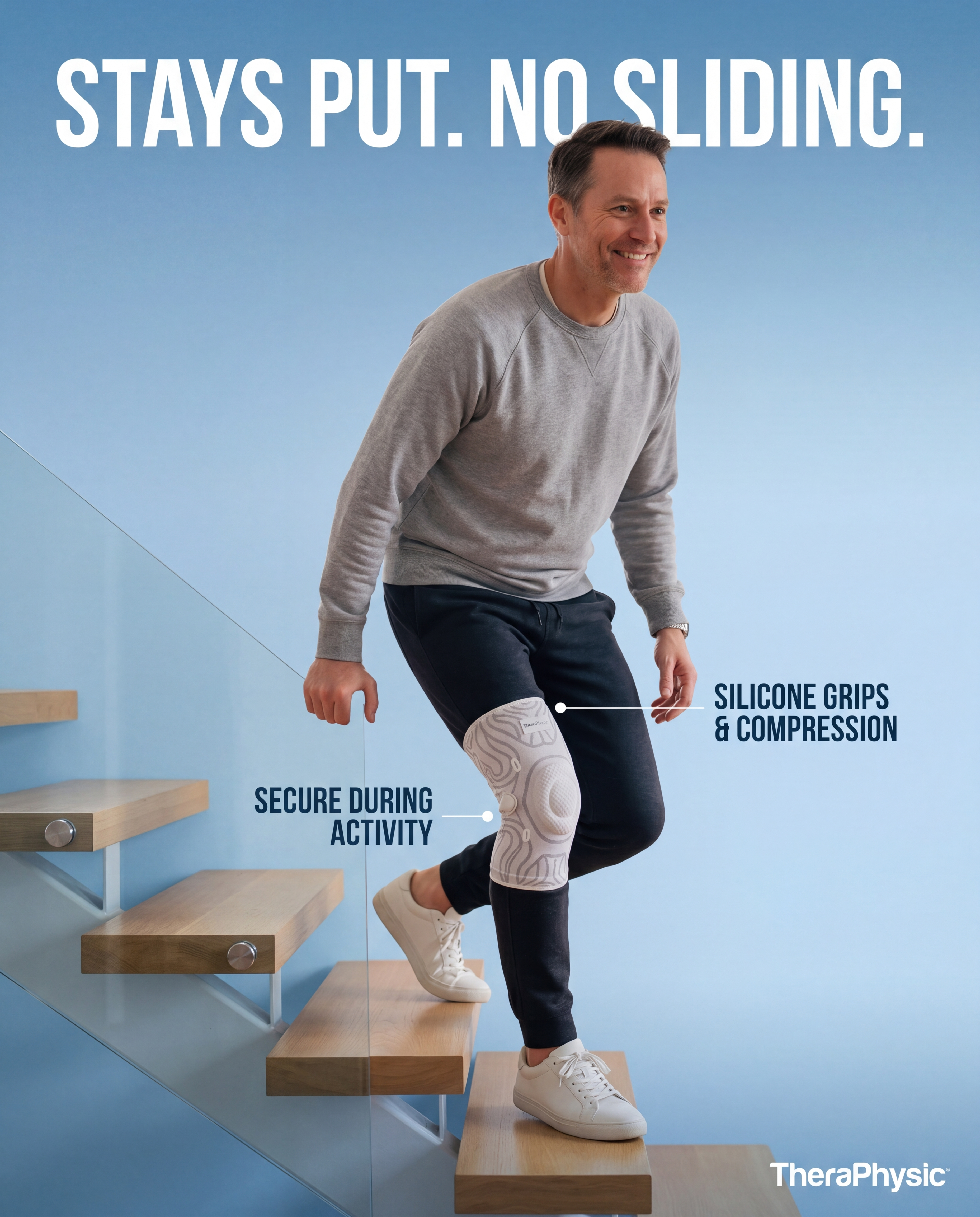 Stays put, no sliding