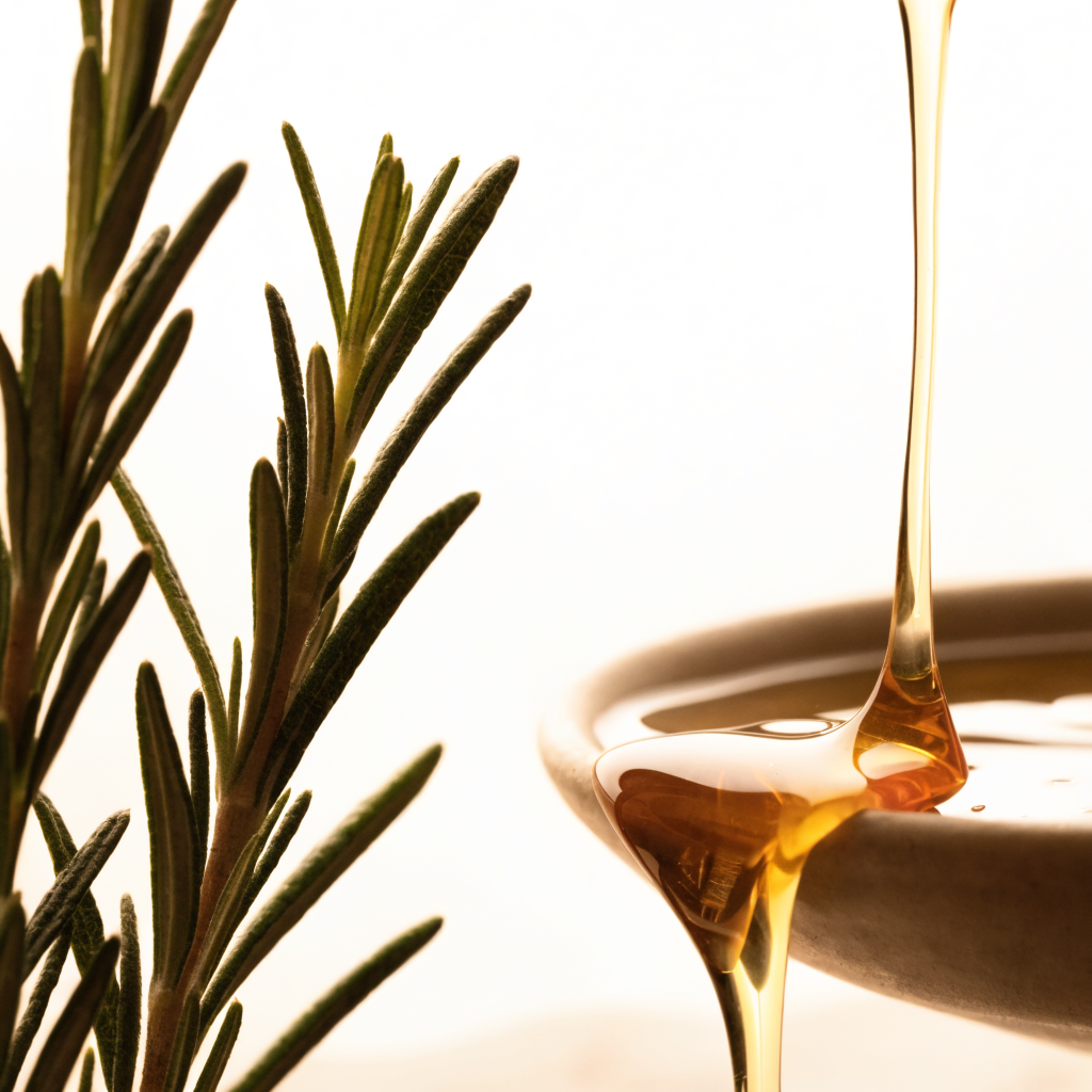Rosemary and castor oil