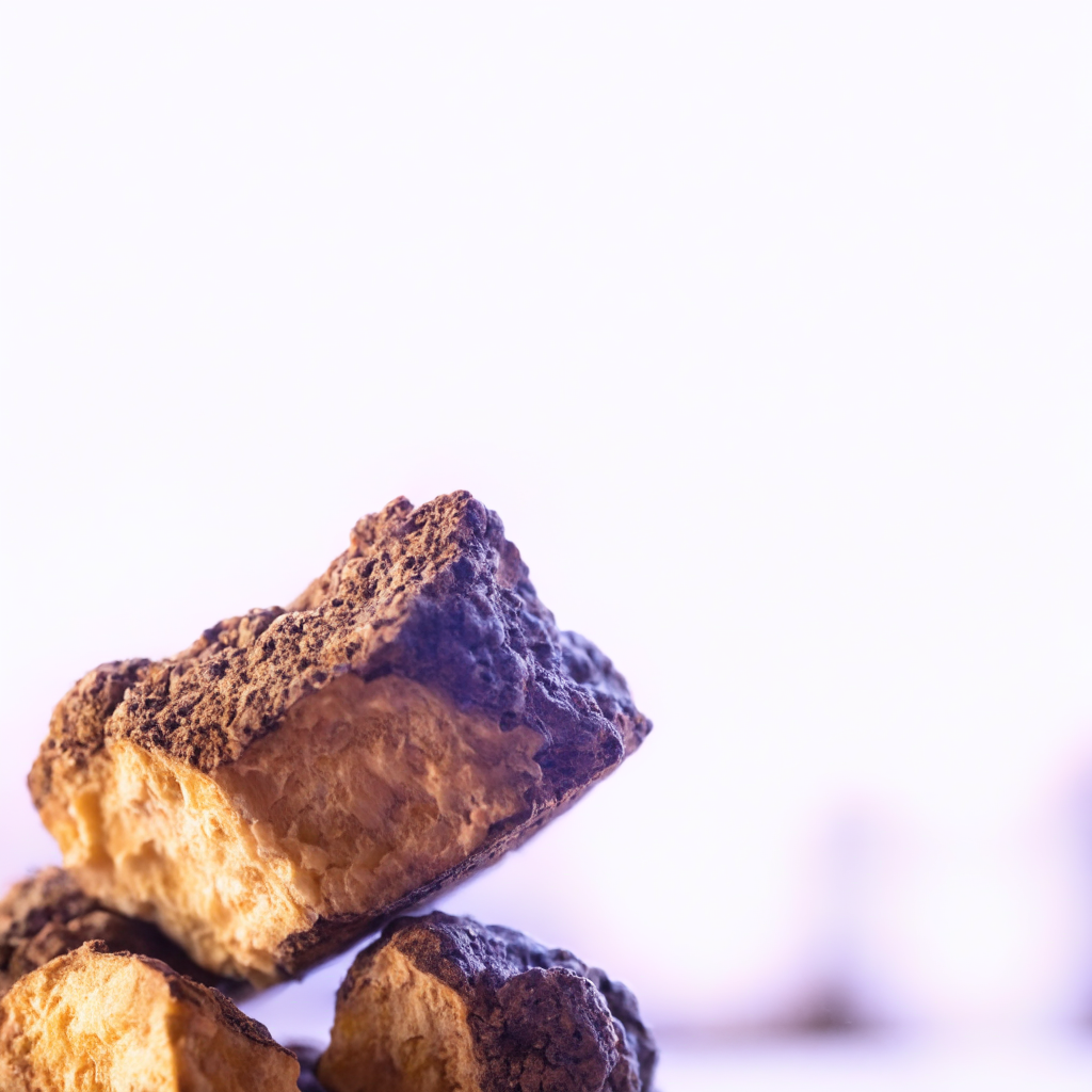 Chaga mushroom chunks