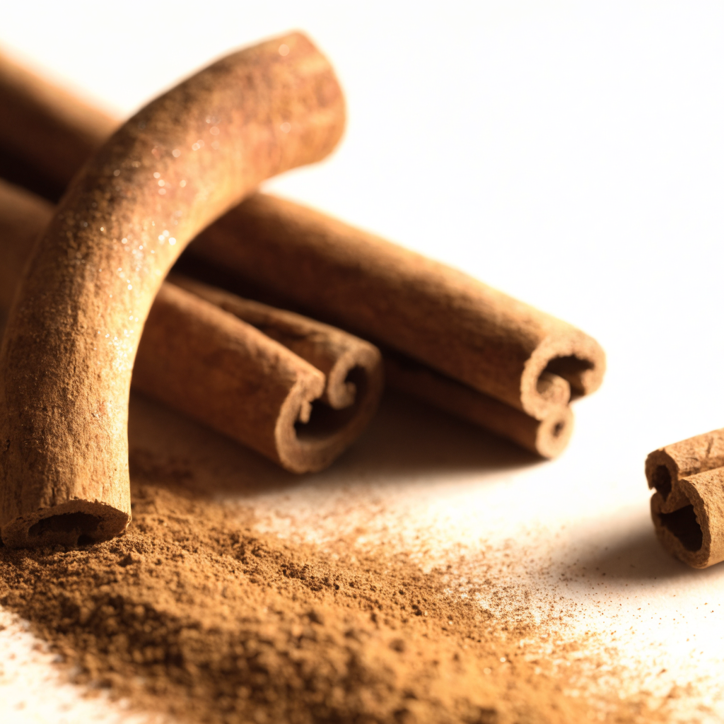 Cinnamon sticks and powder