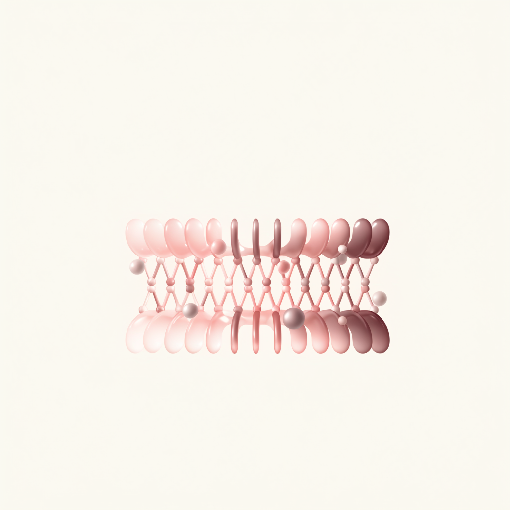 Ceramide lipid bilayer diagram