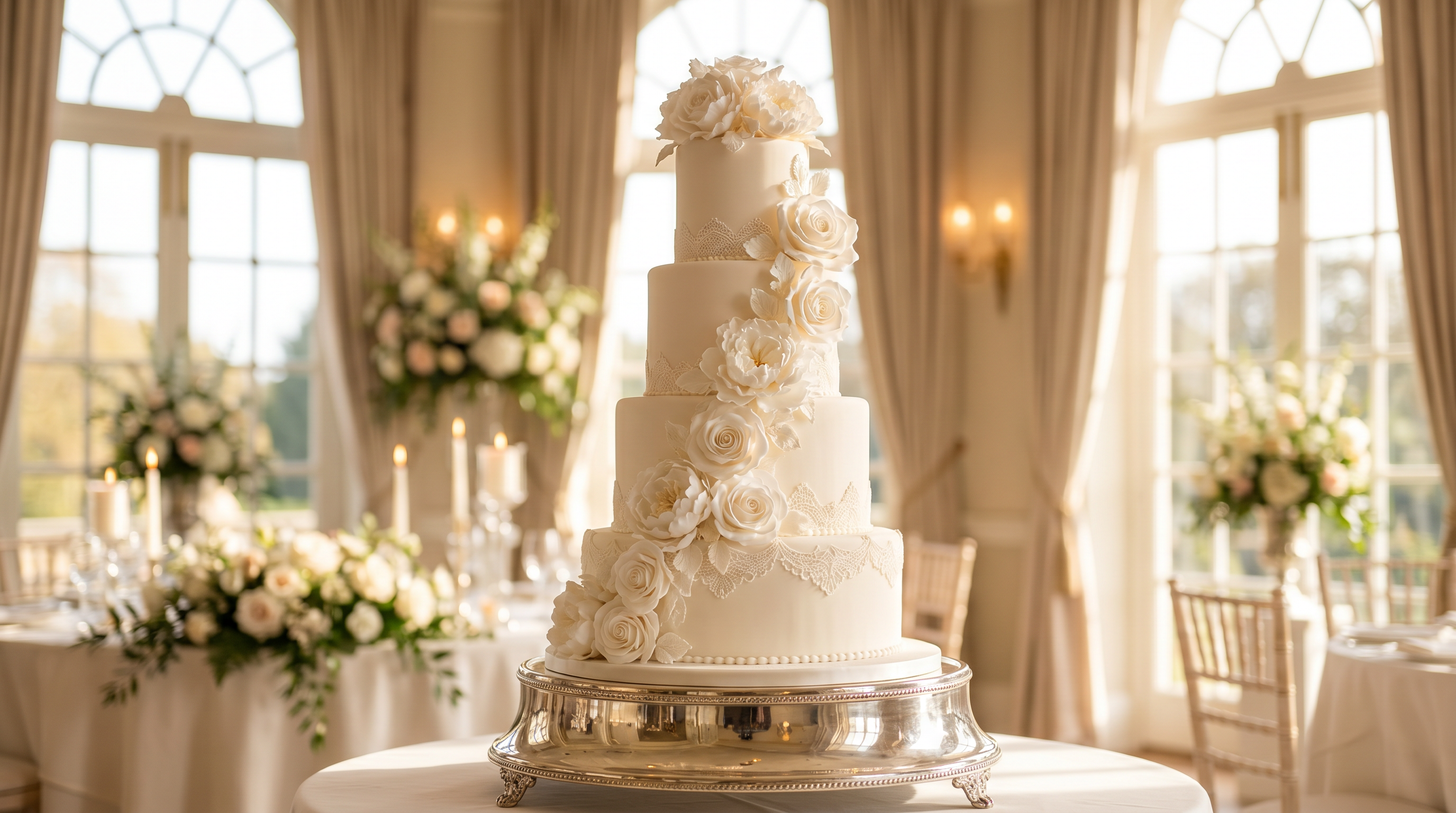 Luxury wedding cake