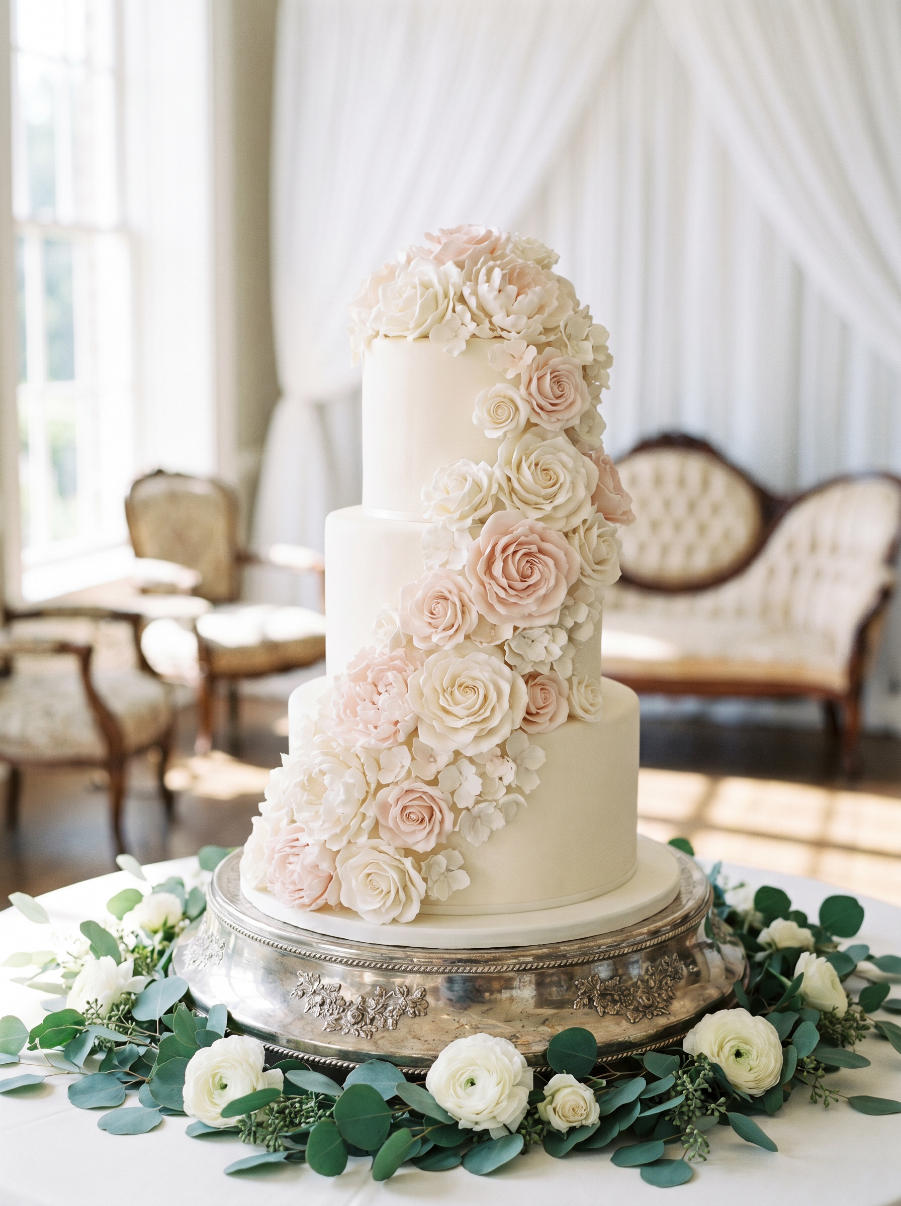 Cascading Rose