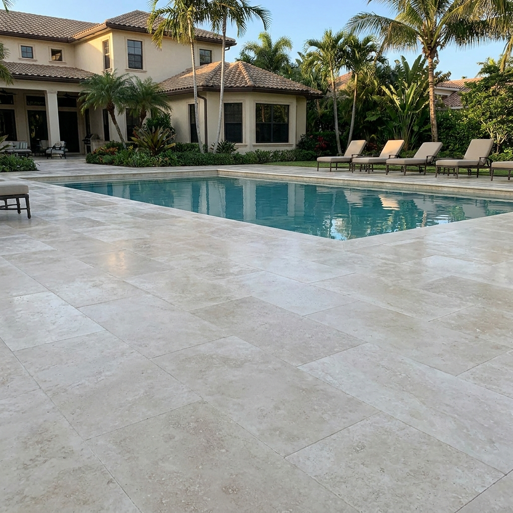 Pool deck