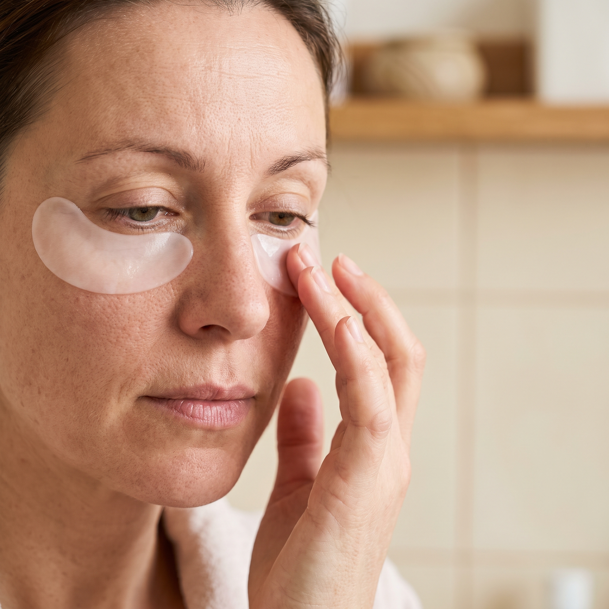 Hydrogel patch texture