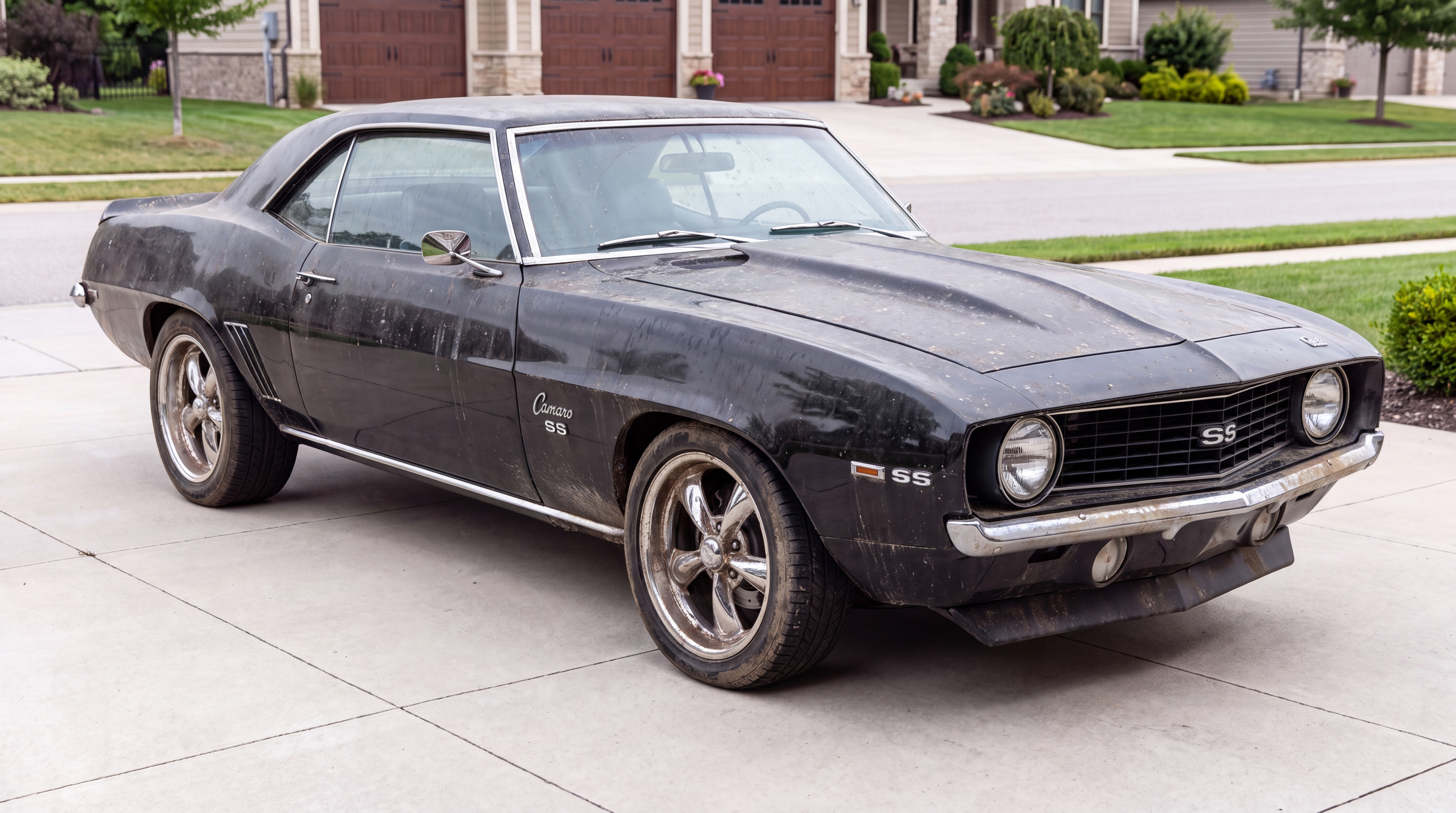 Camaro before detailing