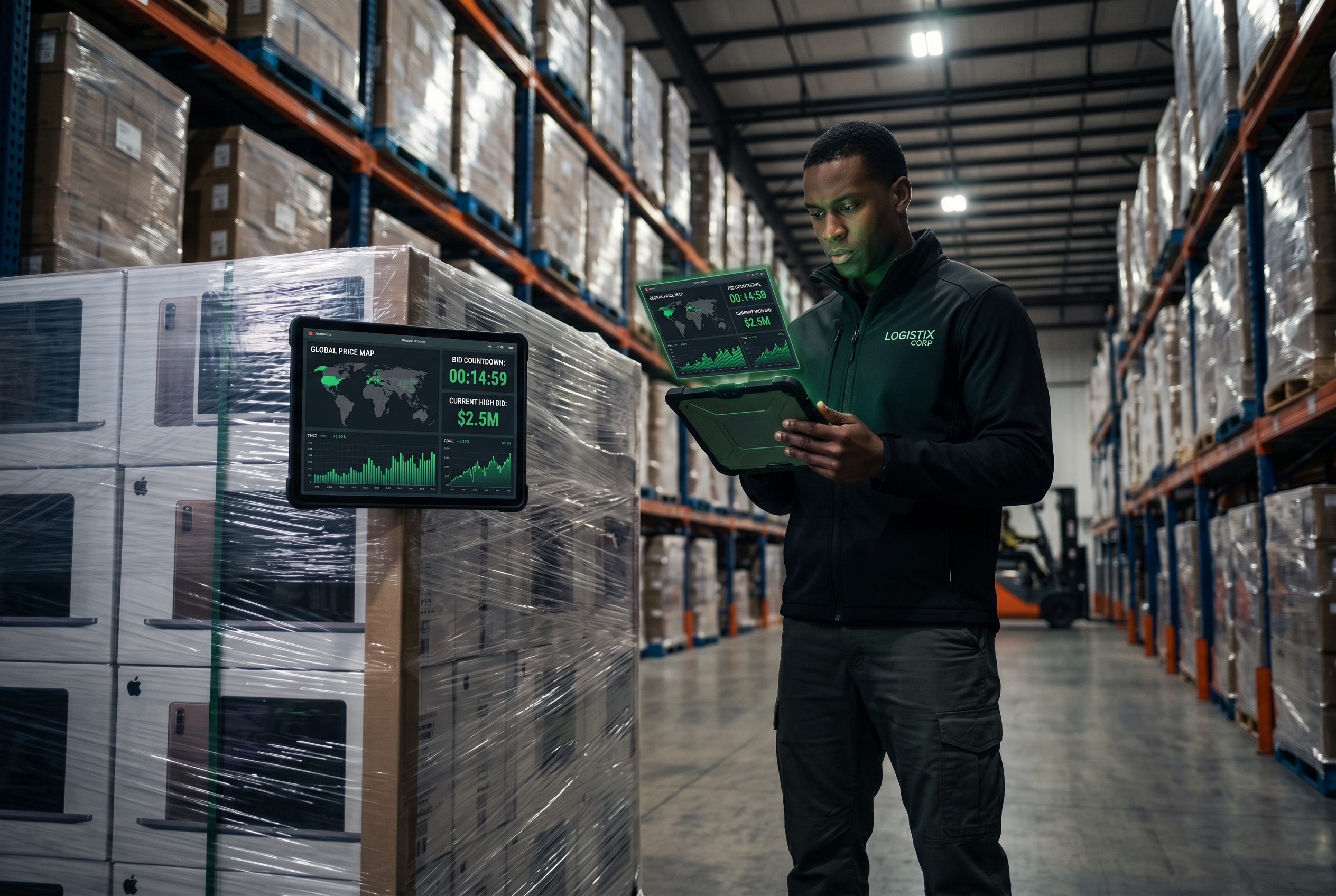 Operations director at device liquidation execution hub