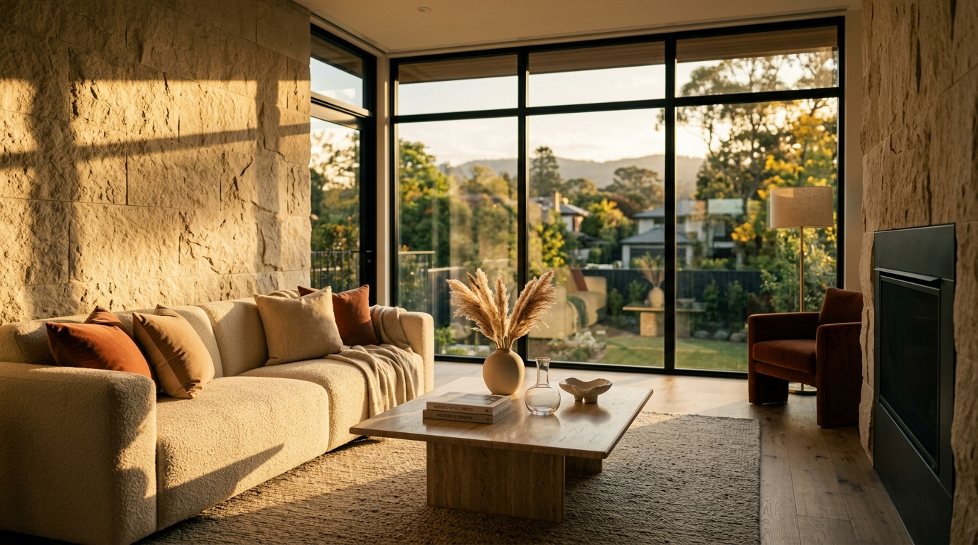 The living space scene