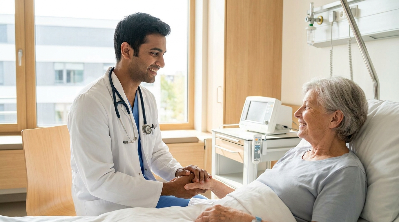 Doctor in German hospital