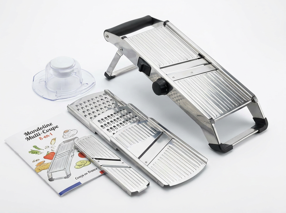 Mandoline de cuisine 8-en-1