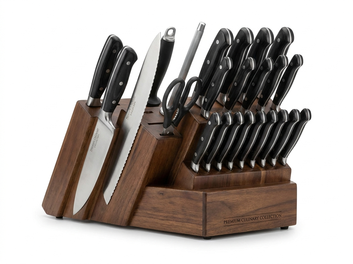 Coffret 24 couteaux cuisine